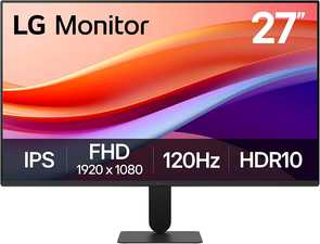 مانیتور ال جی ۲۷U411A-B سایز ۲۷ اینچ FHD IPS ۱۲۰ هرتز